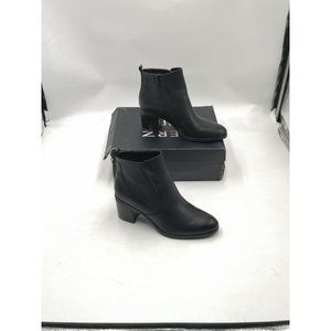 Naturalizer Laura Black Leather High Heel Ankle Boots Women's US 7.5M
